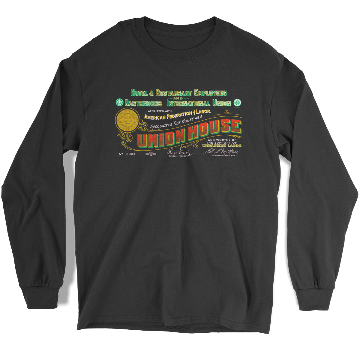 Union House Long Sleeve T-Shirt